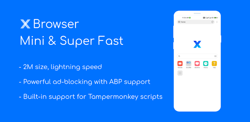 XBrowser - Mini & Super Fast